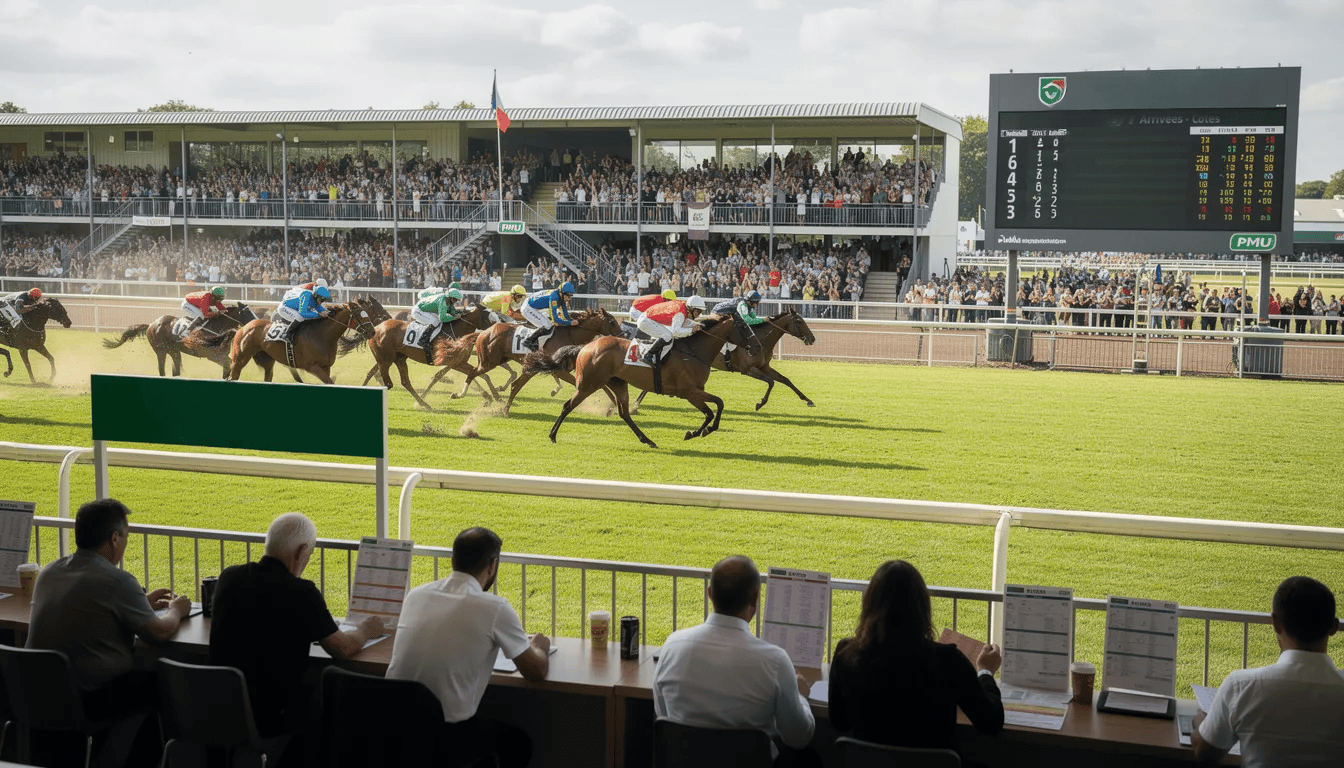arrivées du tiercé