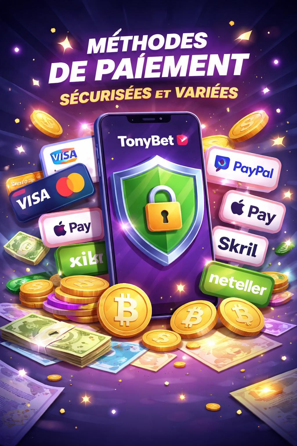 découvrez les méthodes de paiement les plus pratiques et sécurisées sur tonybet pour faciliter vos paris en ligne. choisissez celle qui vous convient le mieux et pariez en toute sérénité.