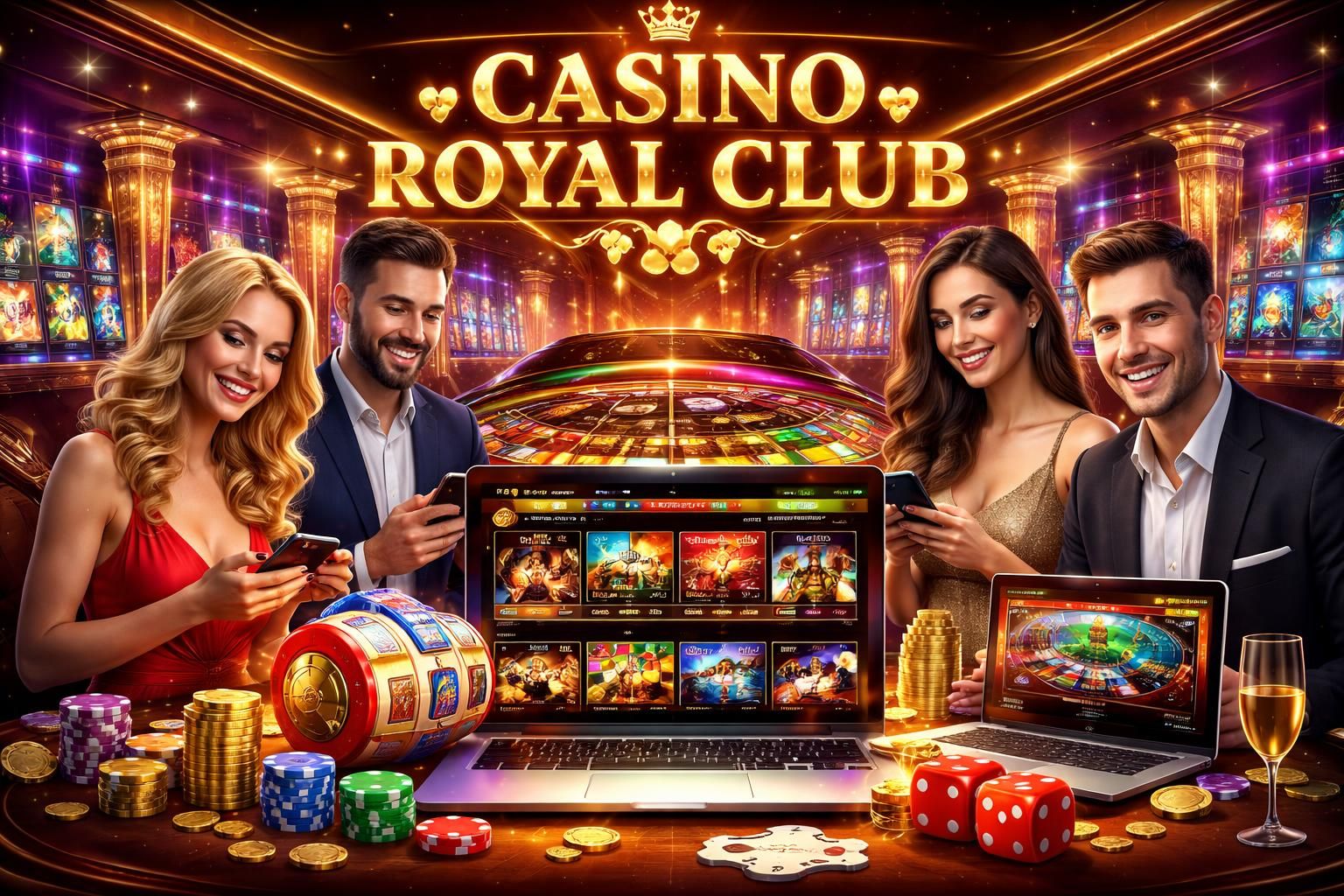 découvrez pourquoi le casino royal club (casinoroyalclubcom) est le choix idéal pour vos paris en ligne, avec ses offres attractives, sa sécurité optimale et une expérience utilisateur exceptionnelle.