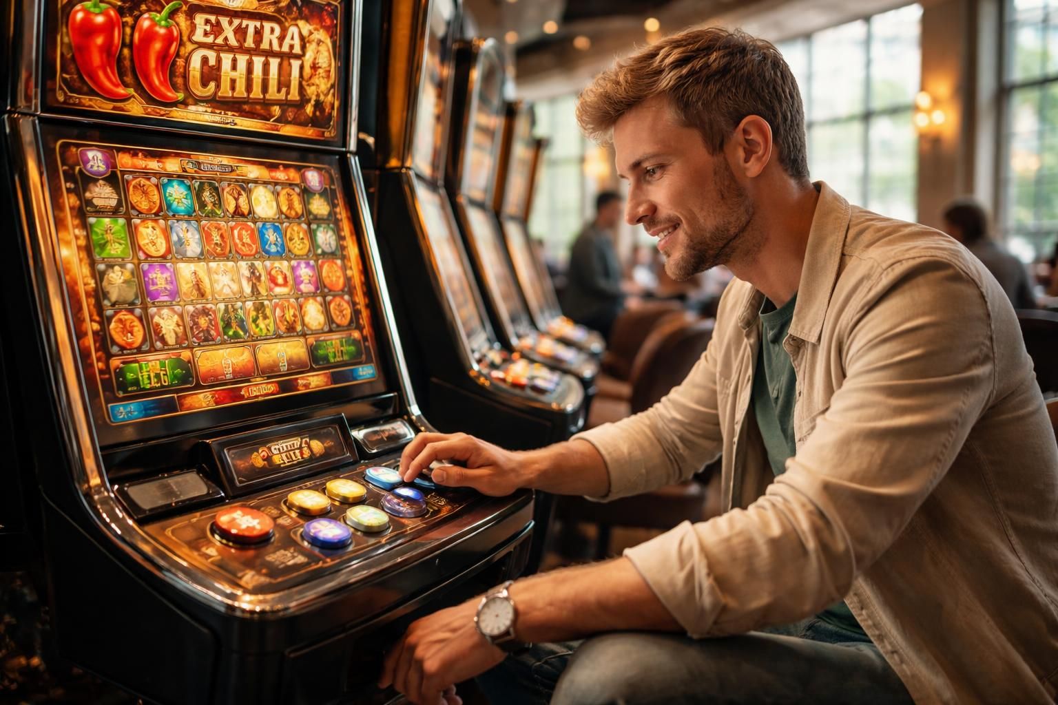 découvrez comment jouer à slots extra chilli et explorez les différents jackpots excitants que vous pouvez gagner dans ce jeu de machine à sous dynamique.